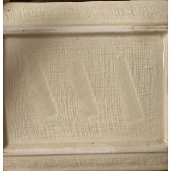 Sushi Appetizer Plates Japanese Style Rectangle Porcelain Set of 4. - Picture 7 of 7